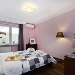 Отель ASKI New Powisle Apartment Польша, Варшава - отзывы, цены и фото номеров - забронировать отель ASKI New Powisle Apartment онлайн комната для гостей фото 4