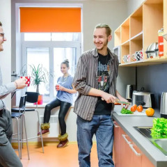 Отель Hostel At Liberty Латвия, Рига - отзывы, цены и фото номеров - забронировать отель Hostel At Liberty онлайн питание фото 2