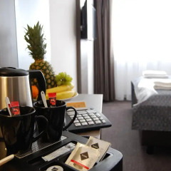 Dom Hotel Am Römerbrunnen 3* Номер Делюкс с различными типами кроватей фото 9