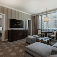 Отель Caesars Palace 5* Представительский люкс с различными типами кроватей фото 3