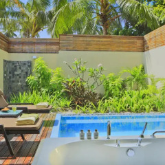 Отель Kurumba Maldives 5* Улучшенный номер с различными типами кроватей фото 3