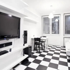 Апартаменты Goodnight Warsaw Apartments Wilcza 26a Студия с различными типами кроватей фото 7