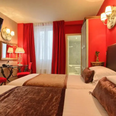 Hotel Des Deux Continents 3* Стандартный номер с 2 отдельными кроватями фото 2