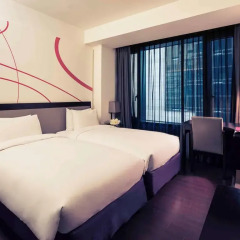 Отель Mercure Ambassador Seoul Gangnam Sodowe 4* Стандартный номер с различными типами кроватей фото 2