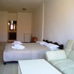 Отель Creta Seafront Residences 2* Улучшенный номер с различными типами кроватей фото 26