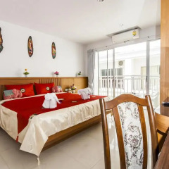 Отель Larn Park Resortel Номер Делюкс с двуспальной кроватью фото 8