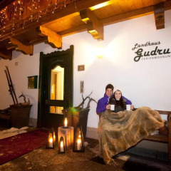 Отель Landhaus Gudrun питание