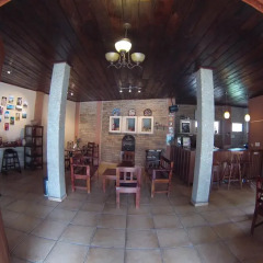 Отель Jardin Cafe Hostal & Restaurant Грасьяс питание