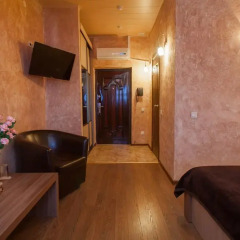 Мини-отель Бархат Номер Комфорт двуспальная кровать фото 6