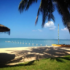 Отель Sea Village Beach Front пляж