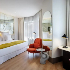 Отель Barcelo Torre de Madrid 5* Номер Делюкс с двуспальной кроватью фото 7