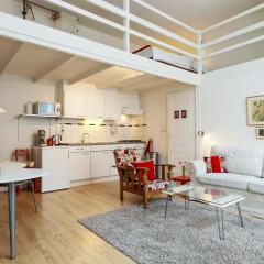 Апартаменты Studio Boom Apartment Амстердам комната для гостей фото 5
