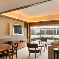 Отель Pan Pacific Singapore 5* Номер Делюкс с двуспальной кроватью фото 2