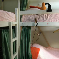 Хостел Пара Тапок на Маяковской Кровать в мужском общем номере с двухъярусной кроватью фото 10