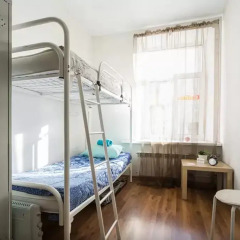 Хостел Online Кровать в общем номере с двухъярусной кроватью фото 9