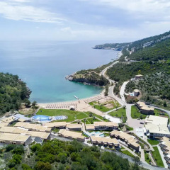 Отель Thassos Grand Resort пляж фото 3