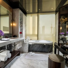 Four Seasons Hotel Shanghai at Pudong 5* Люкс с различными типами кроватей фото 2