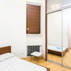 Апартаменты Four Squares Apartments on Tverskaya Апартаменты с двуспальной кроватью фото 8