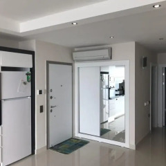Отель Luxury Apt in Konak Sea Side with a Sea front view and a private beach в номере