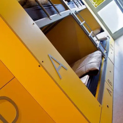 Twentytú HighTech Hostel Кровать в общем номере с двухъярусной кроватью фото 2