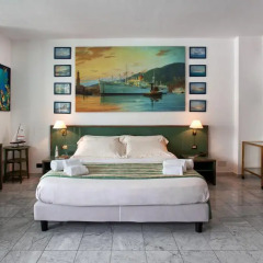Отель Aquario Genova Suite Италия, Генуя - отзывы, цены и фото номеров - забронировать отель Aquario Genova Suite онлайн комната для гостей фото 3