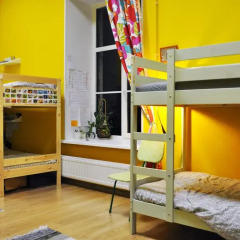 Na Italyanskoy Mini-Hotel Кровать в женском общем номере с двухъярусной кроватью фото 2