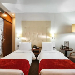 Гостиница DoubleTree by Hilton Novosibirsk 4* Стандартный номер с разными типами кроватей фото 9