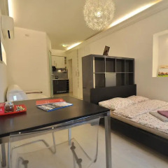 Апартаменты Four Squares Apartments on Tverskaya Студия с различными типами кроватей фото 13
