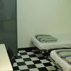 Hostel New York Стандартный семейный номер с двуспальной кроватью (общая ванная комната) фото 2