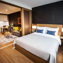 Отель Fraser Place Namdaemun 4* Улучшенный номер с различными типами кроватей фото 3