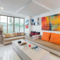 Апартаменты G1 Serviced Apartment Kamala Beach Стандартный номер разные типы кроватей фото 15