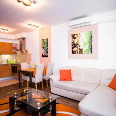 Апартаменты Corvin Apartment Budapest комната для гостей фото 9