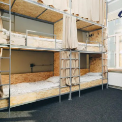 Хостел Bliss Кровать в общем номере с двухъярусной кроватью фото 8