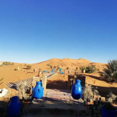Отель Auberge Kasbah La Rose De Sable Марокко, Мерзуга - отзывы, цены и фото номеров - забронировать отель Auberge Kasbah La Rose De Sable онлайн приотельная территория