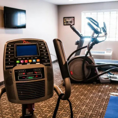 Отель HolmeSuites Columbus Airport/DLA США, Колумбус - отзывы, цены и фото номеров - забронировать отель HolmeSuites Columbus Airport/DLA онлайн фитнесс-зал