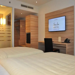 Star Inn Hotel Premium Wien Hauptbahnhof Номер Бизнес с различными типами кроватей фото 4
