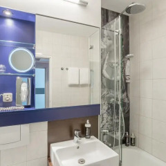 Rilano 24/7 Hotel München 3* Номер Комфорт разные типы кроватей фото 2