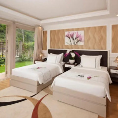 Отель MerPerle Hon Tam Resort 5* Номер Делюкс с различными типами кроватей фото 11