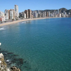 Отель Melia Benidorm Испания, Ринкон-де-Лойкс - отзывы, цены и фото номеров - забронировать отель Melia Benidorm онлайн пляж фото 2