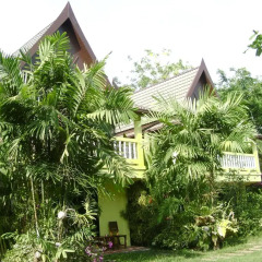 Отель Chez Charly Bungalow 3* Бунгало с различными типами кроватей фото 13