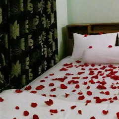 Отель Seaside Lodge Maldives Номер Делюкс с двуспальной кроватью