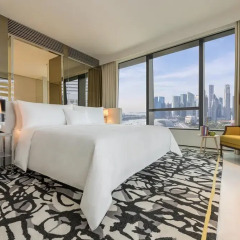 JW Marriott Hotel Singapore South Beach Люкс Премьер с двуспальной кроватью фото 3