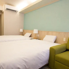 HOTEL FUKURACIA Harumi 3* Стандартный номер с различными типами кроватей фото 4
