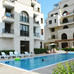 Отель ApartComplex Amara Sunny Beach Болгария, Солнечный берег - отзывы, цены и фото номеров - забронировать отель ApartComplex Amara Sunny Beach онлайн бассейн фото 2