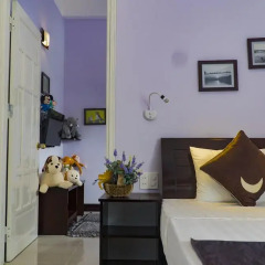 Отель The Moon Villa Hoi An 2* Стандартный семейный номер с различными типами кроватей фото 30