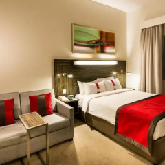 Отель Holiday Inn Express Dubai, Internet City 2* Стандартный номер с различными типами кроватей фото 5