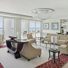 Отель Waldorf Astoria Dubai Palm Jumeirah 5* Люкс Премьер с различными типами кроватей