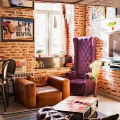 Отель Loft On Karla Marksa Минск гостиничный бар