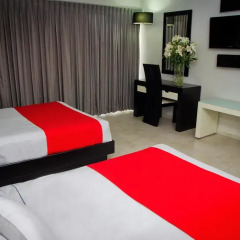 Hotel Portonovo Plaza Expo 3* Стандартный номер с различными типами кроватей фото 2