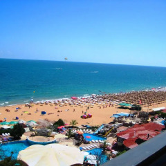 Отель Sea View Rental Front Beach Золотые пески пляж